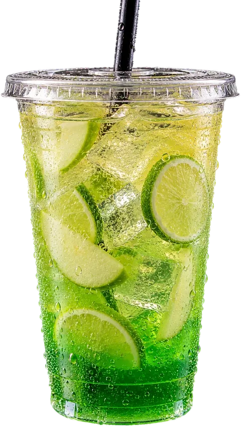 Green lime spritzer